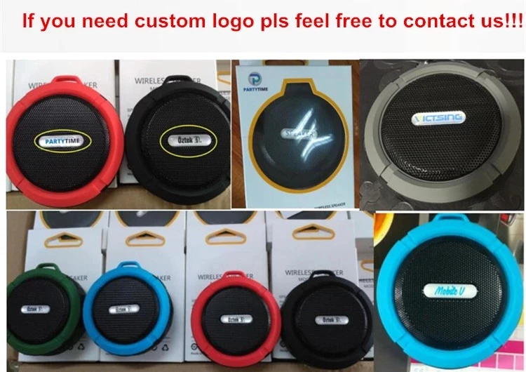 2018 On Sell Factory Supply Waterproof BT Speaker C6 Wireless BT Speaker Waterproof BT Speaker For Promotional Gift - ANKUX.COM