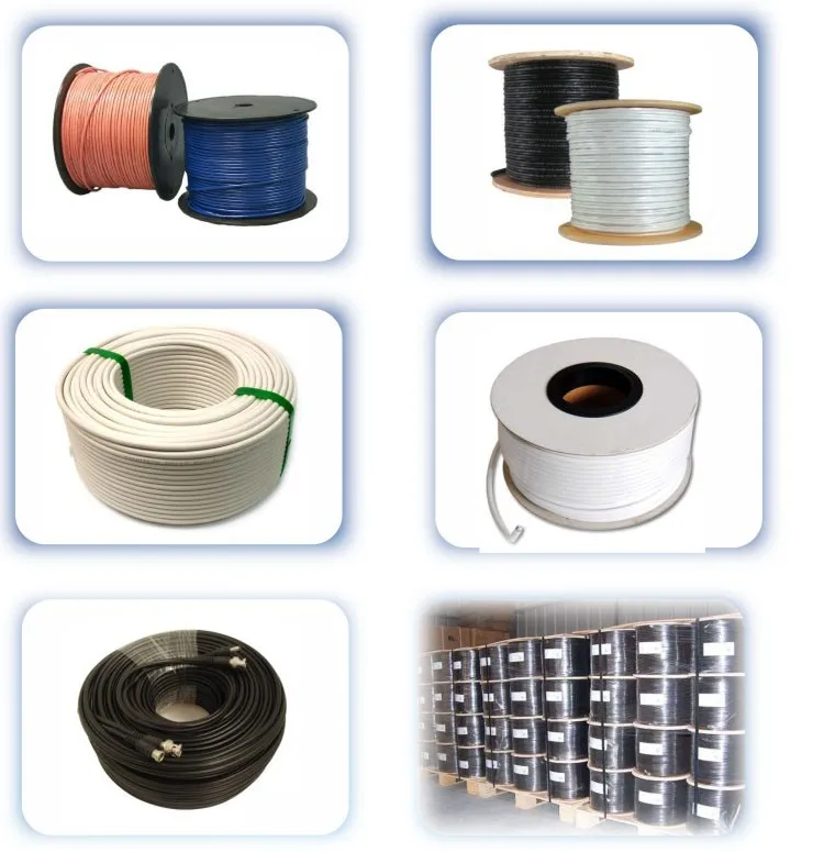 Shielded Rg6 Cctv Camera Coaxial Cable BULK 1694A ROLLO CABLE RG6 75OHM SDI 18 AWG - ANKUX.COM