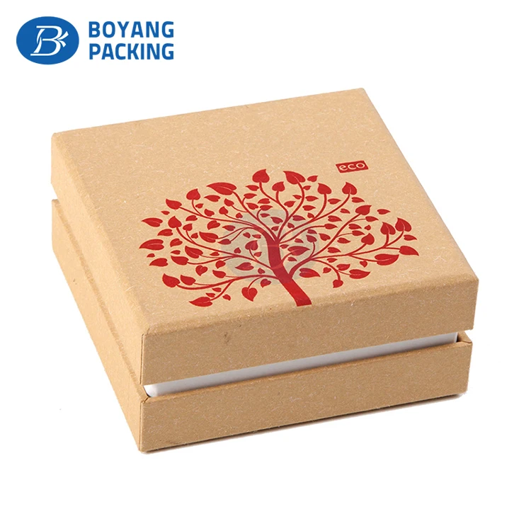 new design creative craft small packaging gift brown paper box