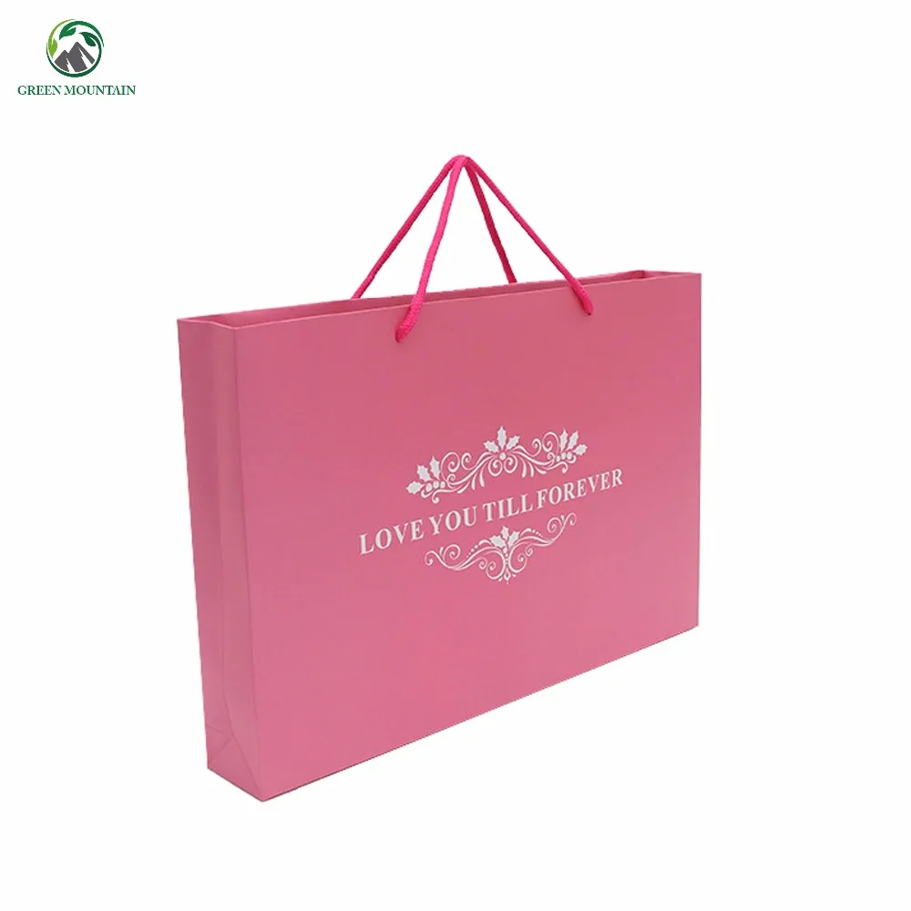 wedding gift packaging bag/shopping bag for garment wholesale