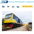 DDP shipping rates railway freight+UPS delivery door to door service from Shenzhen China to London UK
