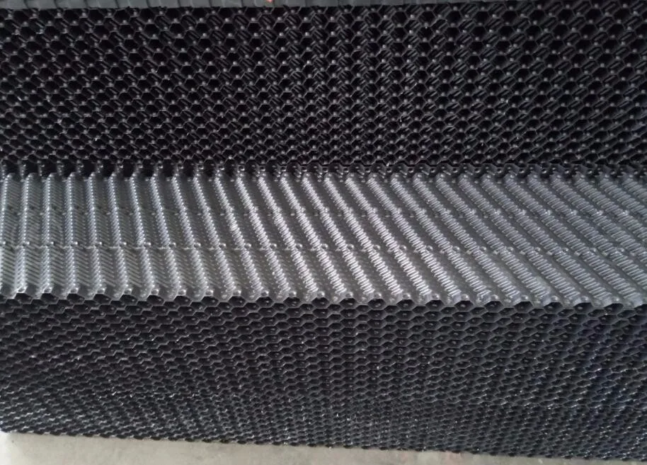 Brentwood type cross fluted cooling tower PVC fill block.jpg