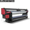 10ft large format UV printer with Ricoh GEN5 printheads white ink printing roll to roll UV printer