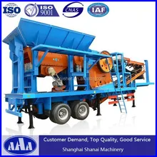 High-efficiency Good product granularity mobile crusher