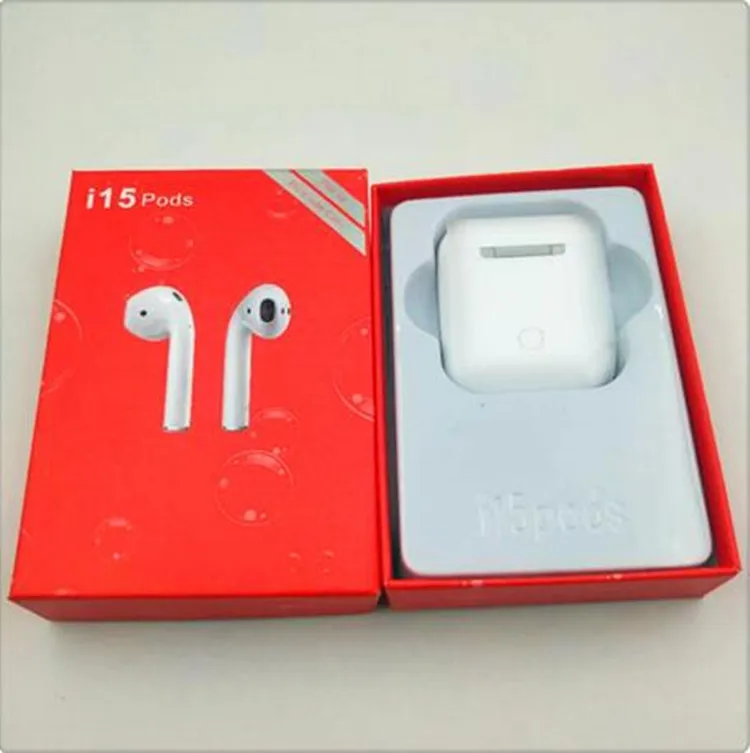 i15pods TWS True Headphones Wireless Stereo Earbuds Wireless Earphone i15pods TWS for iPhone - ANKUX.COM