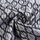 Factory direct sale jacquard knitted pvc coated polyester nida fabric tube