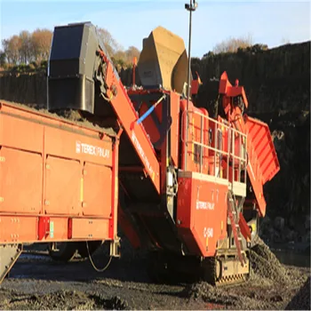 Wheeled mobile crushing plant cone crusher plant