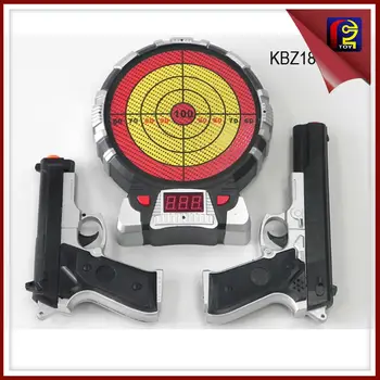 toy laser gun and laser target system