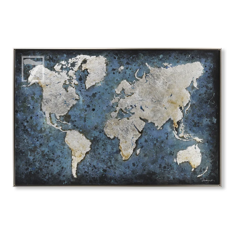 Seven Wall Arts Abstract Vintage Oil Painting Home wall decoration World Map Canvas Painting Home Decor, Multi-color
Seven Wall Arts Abstract Vintage Oil Painting Home wall decoration World Map Canvas Painting Home Decor, Multi-color