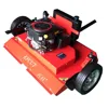 Side Wheel and Rear Wheel Adjustable Gasoline Engine ATV Flail Mower