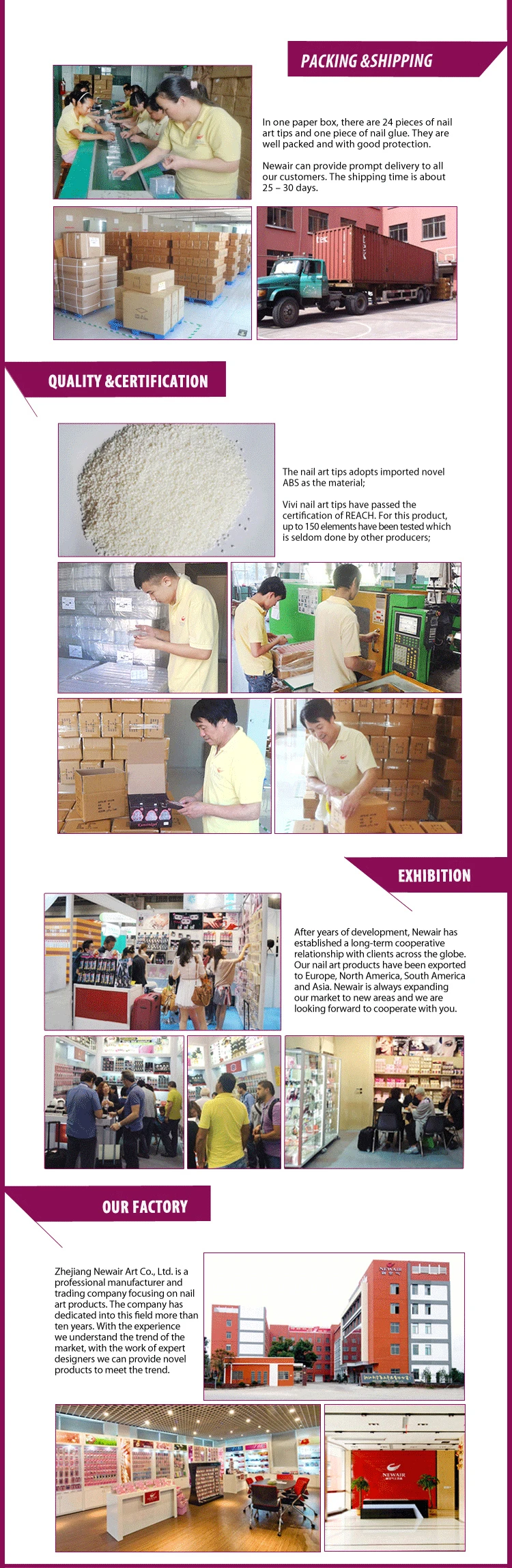 2017 new design colorful Printing Stiletto nail art product