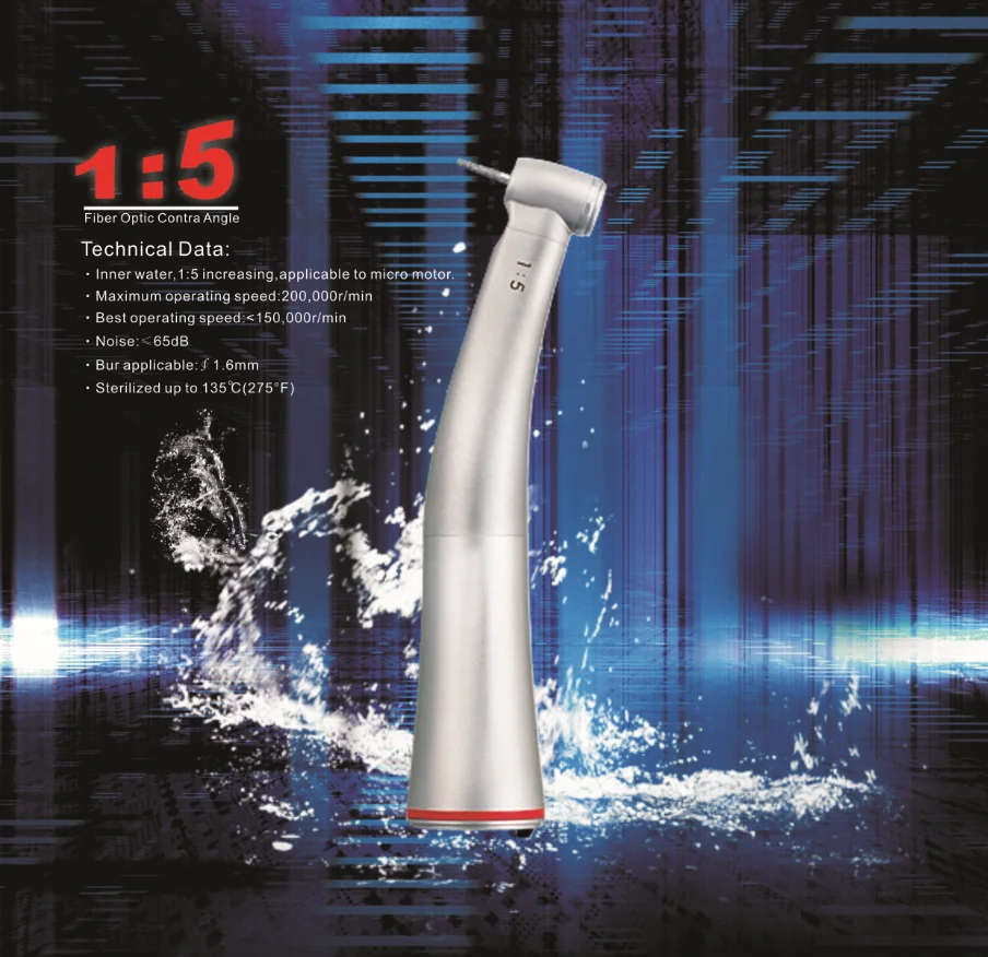 1:5 increasing contra angle dental handpiece