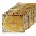 Crystal beauty collagen Facial Masks 24k gold whitening moisturizing