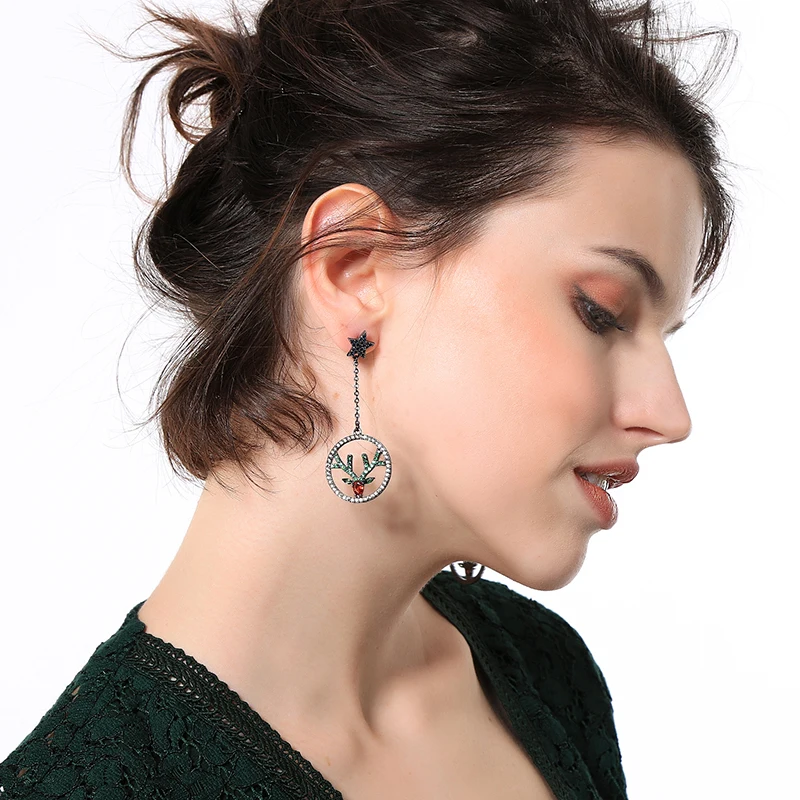me00161 Christmas Gifts Under Crystal Reindeer Earrings Natural Ruby Pendant Christmas Earrings
me00161 Christmas Gifts Under Crystal Reindeer Earrings Natural Ruby Pendant Christmas Earrings