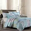 High quality printed quilt set wholesale made in China leaves and flower small quilt
