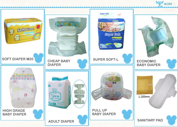 absorbent for babies factory stock cheapest sleepy baby diaper