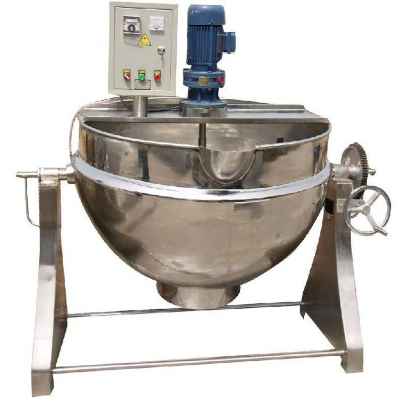 Sirop Cooking Pot Stainless Steel Industrial Steam Cooking Pot Steam