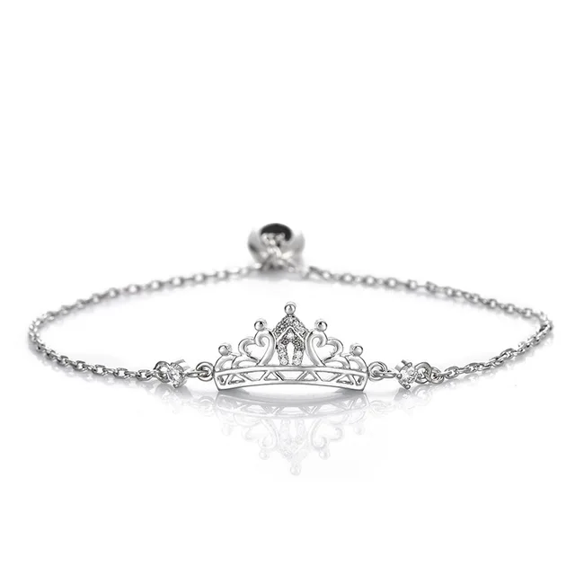 saint valentine"s day and wedding gifts crown lady bracelets