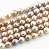 12-13mm AA grade multi color metallic fresh water freshwater edison loose Wholesale Large Size Baroque Pearls