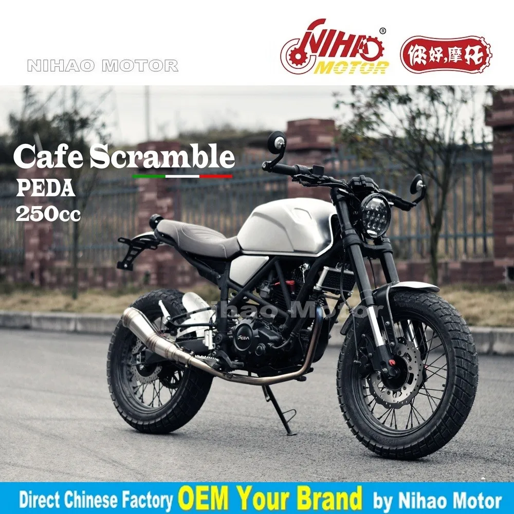 2019 scramble cafe racer motorbike 250cc 250 bike