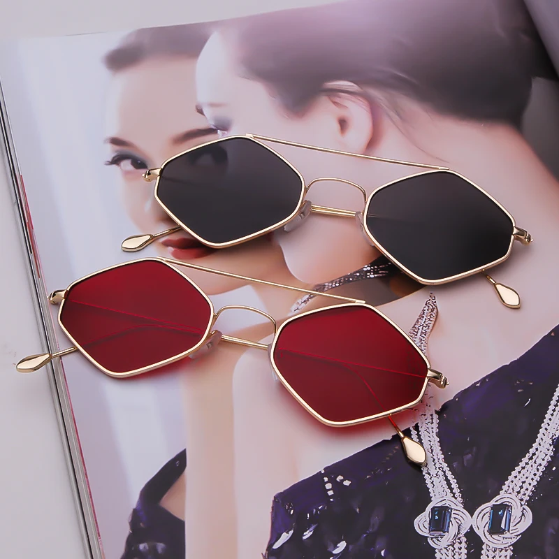 

ADE WU STY616 Women Small Lenses Cute sun Glasses Hot Selling Amazon Old Fashioned Sunglasses