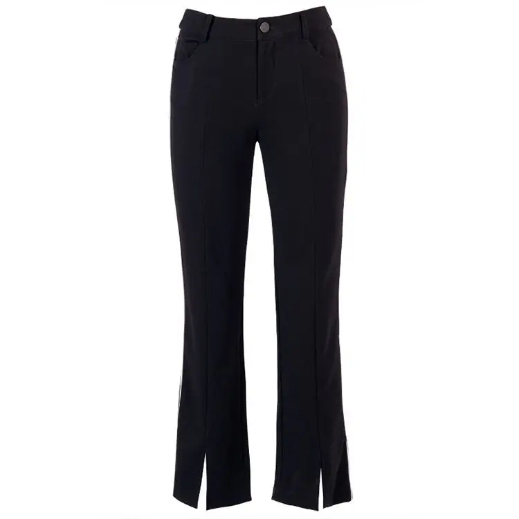 New Selling Women Trousers Split Flare With Lace-up Closure Pants Women High Waist Slim Female Trousers Ladies Casual
New Selling Women Trousers Split Flare With Lace-up Closure Pants Women High Waist Slim Female Trousers Ladies Casual
