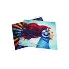Custom made silk screen printed microfiber cleaning lens cloth
