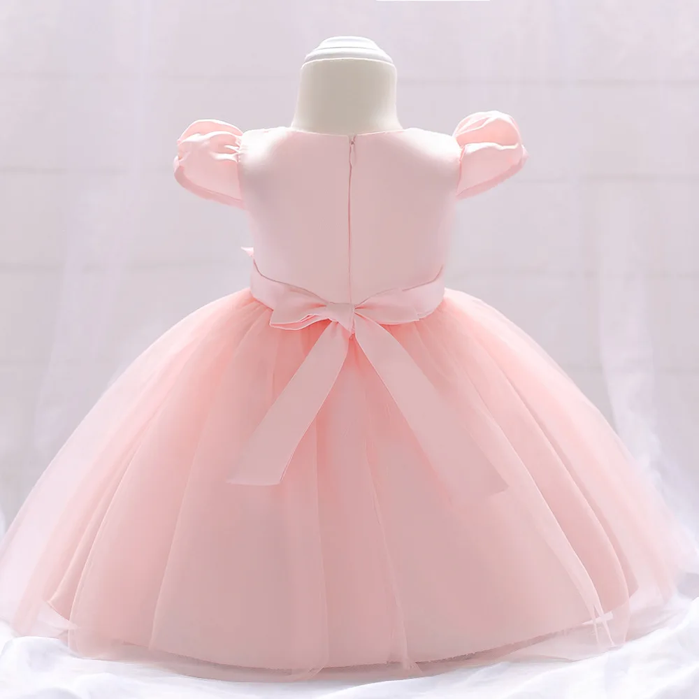 Best Seller Puff Sleeves Kids Baptism Dress Mini Children Baby Girl Frock L1842XZ, Peach
Best Seller Puff Sleeves Kids Baptism Dress Mini Children Baby Girl Frock L1842XZ, Peach