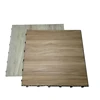 Promotional quick installation interlock wood look party tent flooring system