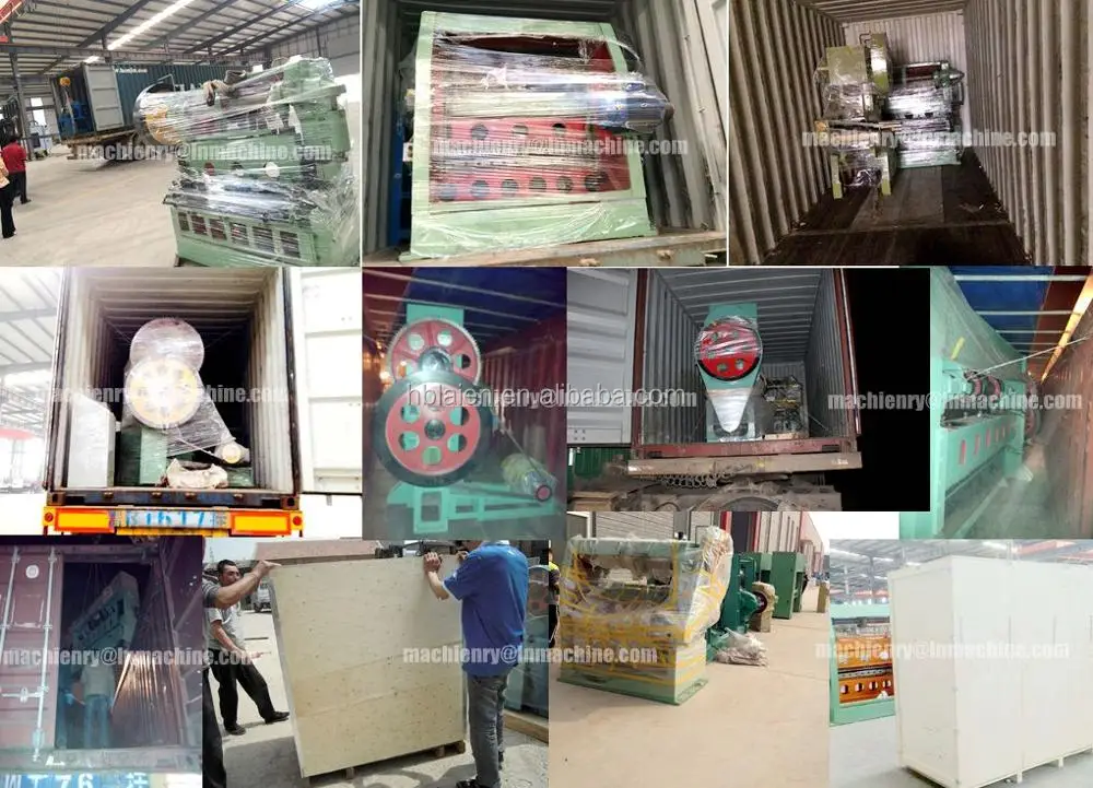 loading expanded metal machine
