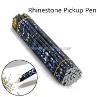 

Wax Nail Dotting Pencil Pen Tool Gem Crystal Rhinestones Picker Nail Art Craft Tool Wax Pick Up Pen