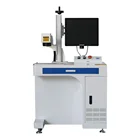 20w Stainless steel logo laser marking machine for printing metal/plastic and acrylic metal