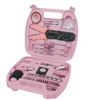 Pink tool kit 36pcs tool box for woman used lady tool set