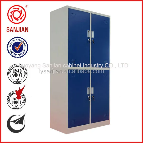 SJ-070 Modern Metal Wardrobe Closet/Clothes cabinet design/Clothes almirah