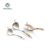 Alibaba Custom Logo Melamine Plastic Kitchen Tool Rice Serving Spoon