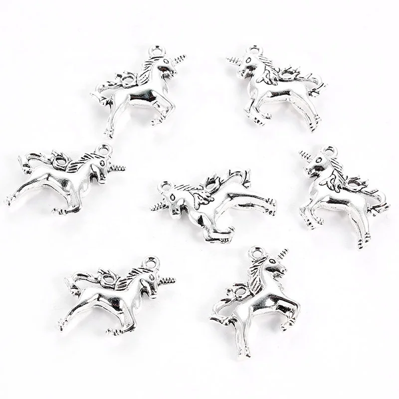 Antique Silver Unicorn For DIY Fashion Jewelry Making Bracelets Charms Alloy Necklace Pendants Wholesale, Ancient silver
Antique Silver Unicorn For DIY Fashion Jewelry Making Bracelets Charms Alloy Necklace Pendants Wholesale, Ancient silver