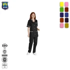 Elegant Beauty Salon Uniform Hotel Staff Manager Tunic Tops