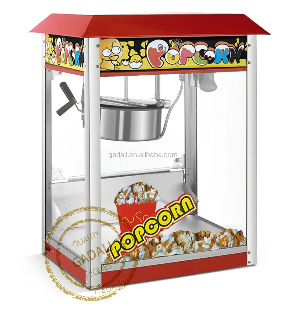 huge popcorn machine