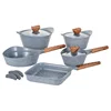 Cooklover 12pcs die-casting cookware sets aluminium cookware sets non-stick cookware sets for kitchen