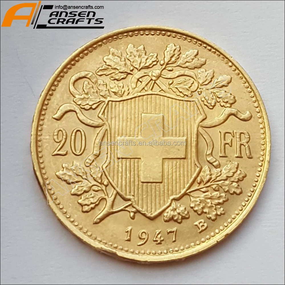 helvetia 1947 b 20 fr swiss 20 franc gold coin