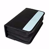 Custom fancy 40 pcs cd dvd storage case,disc holder with carrying handle