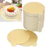 Displays Wedding Mayitr Cupcake Dessert Tray Gold Paper Mousse Cake Board Rounds
