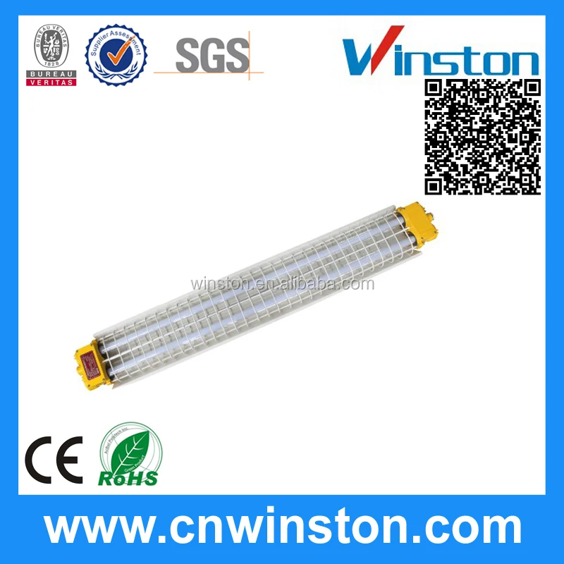 ATEX listed IP66 Indoor type Explosion proof Fluorescent LED Light Used for Harsh Environment