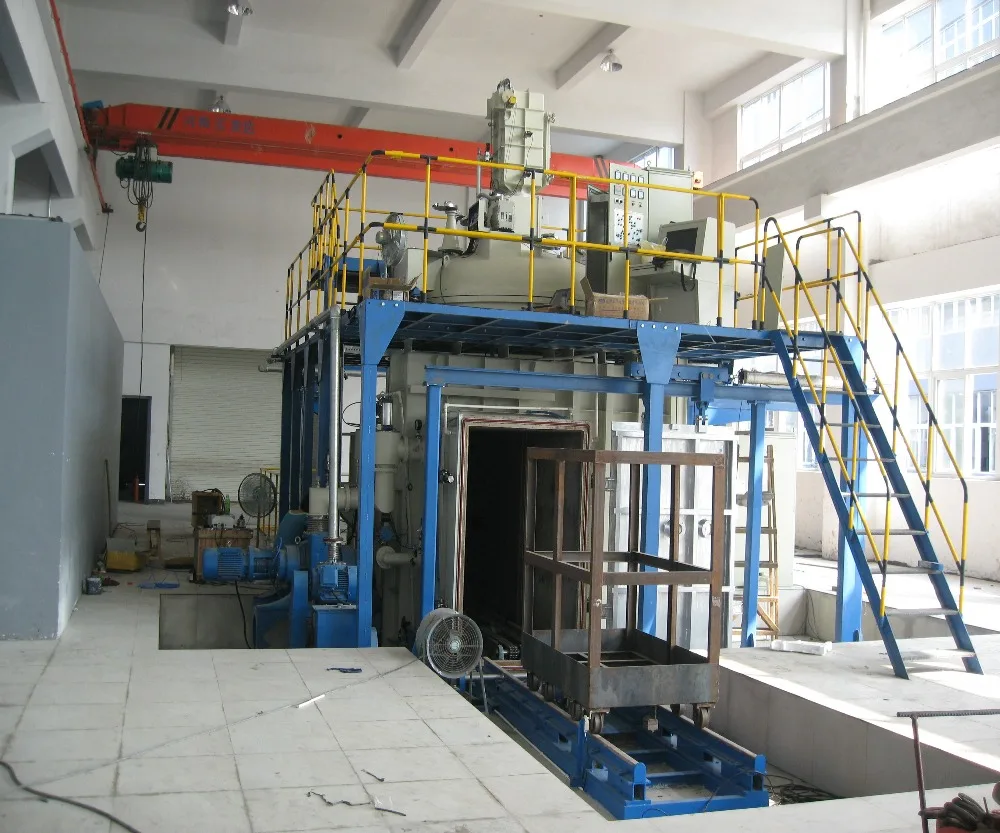 Semi continuous vacuum furnace2