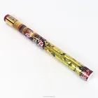transparent party confetti tube with foil confetti