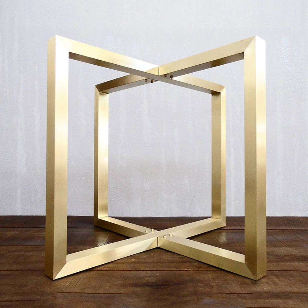 Top Sale Metal Gold Table Base For Dining Restaurant Table Buy