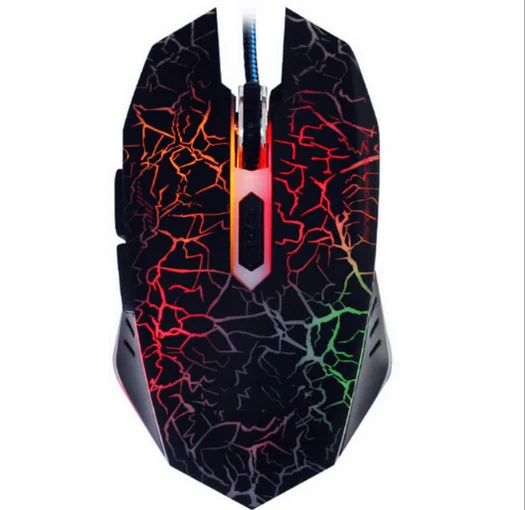

2022 hot sale Cheaper factory price coloful LED backlight wired 6D optical computer gaming mouse for professional gamers