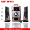 Made in China high power home theatre 2.1 system,with USB,SD LED display,goof price,nice design