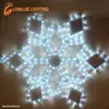 55cm Chinese supplier acrylic christmas ornaments led snowflake light