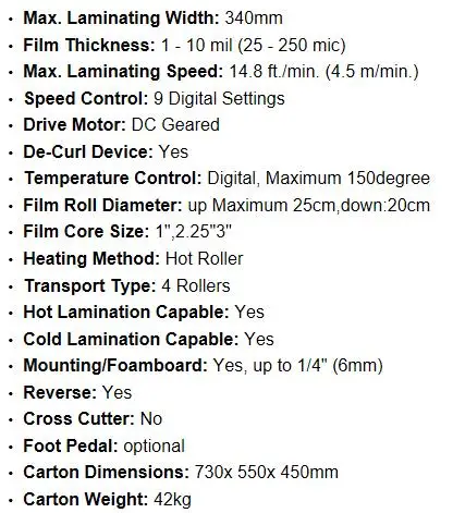 Specications of 360.jpg